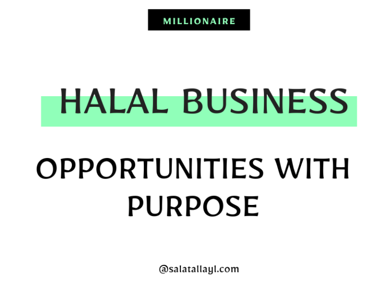 Halal business ideas
