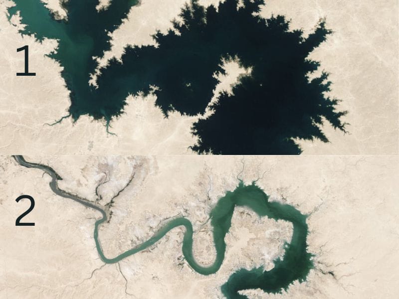 Euphrates River drying up